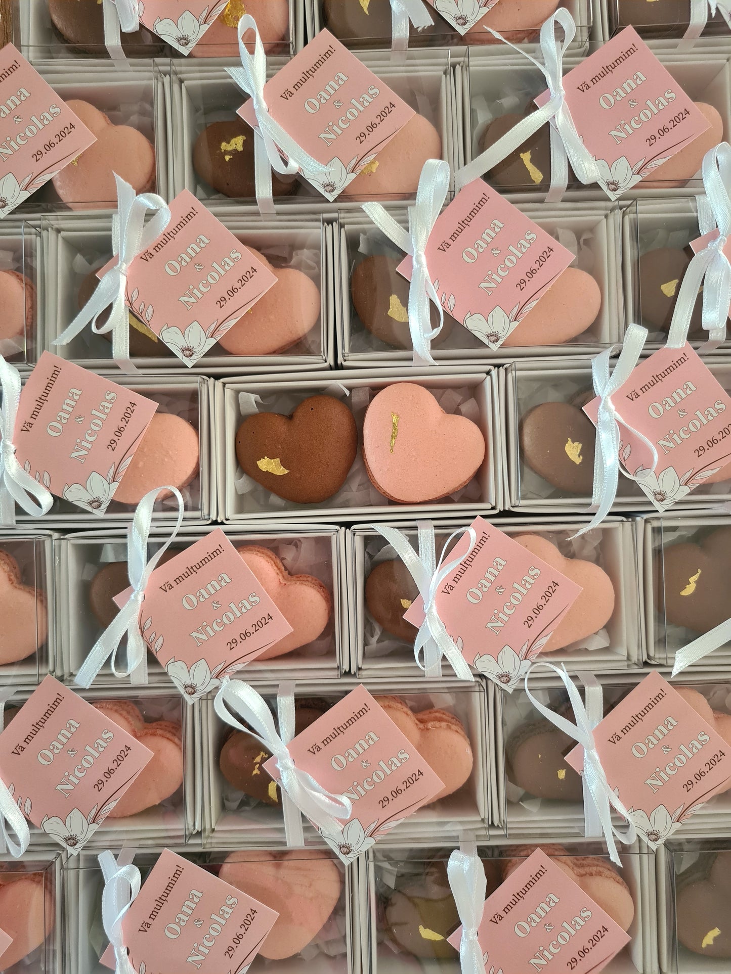 Macarons Mărturii Nuntă/Botez