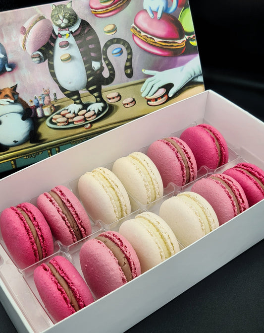 Box Macarons Roz - It's a Girl