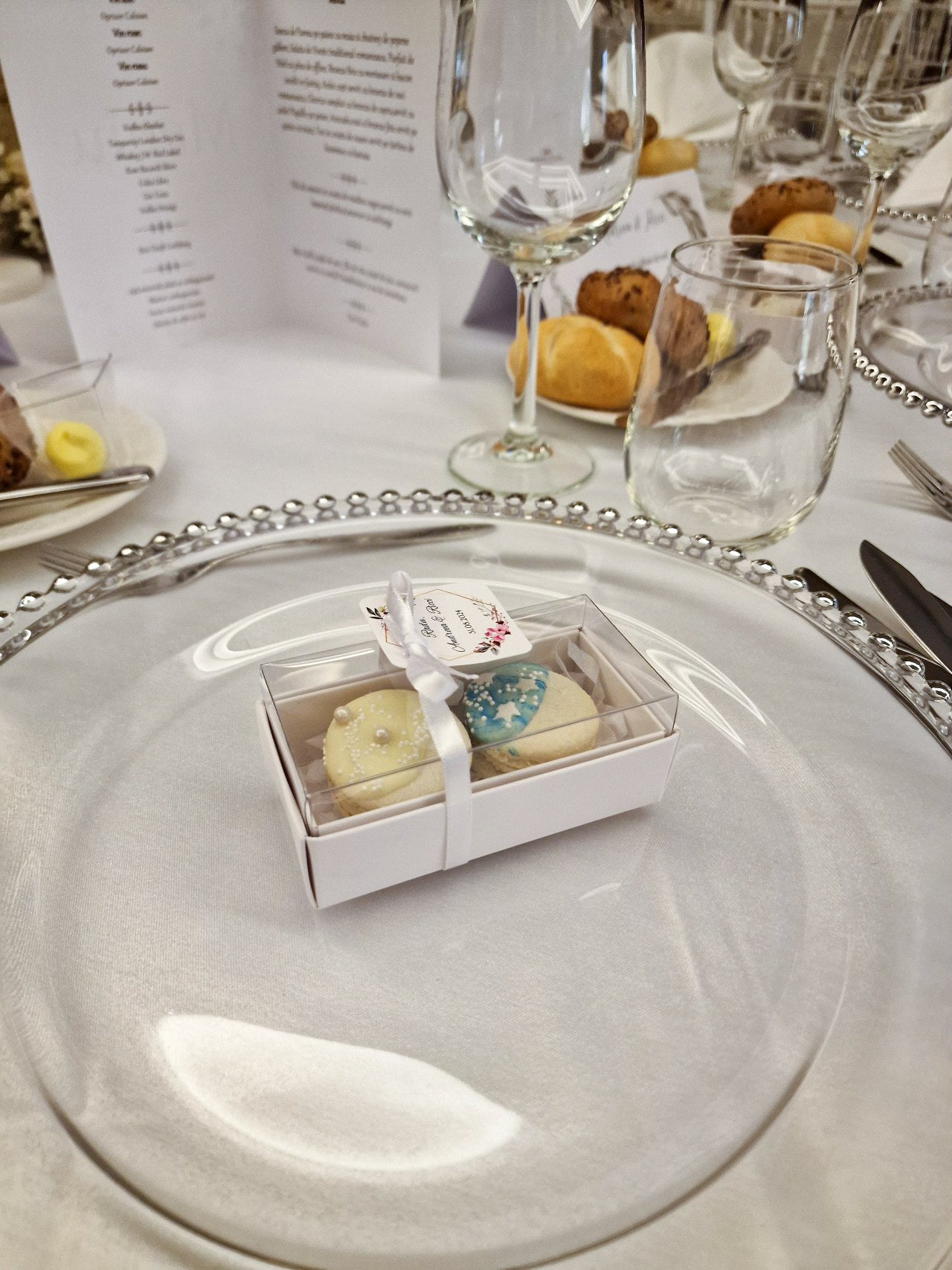 Macarons Mărturii Nuntă/Botez