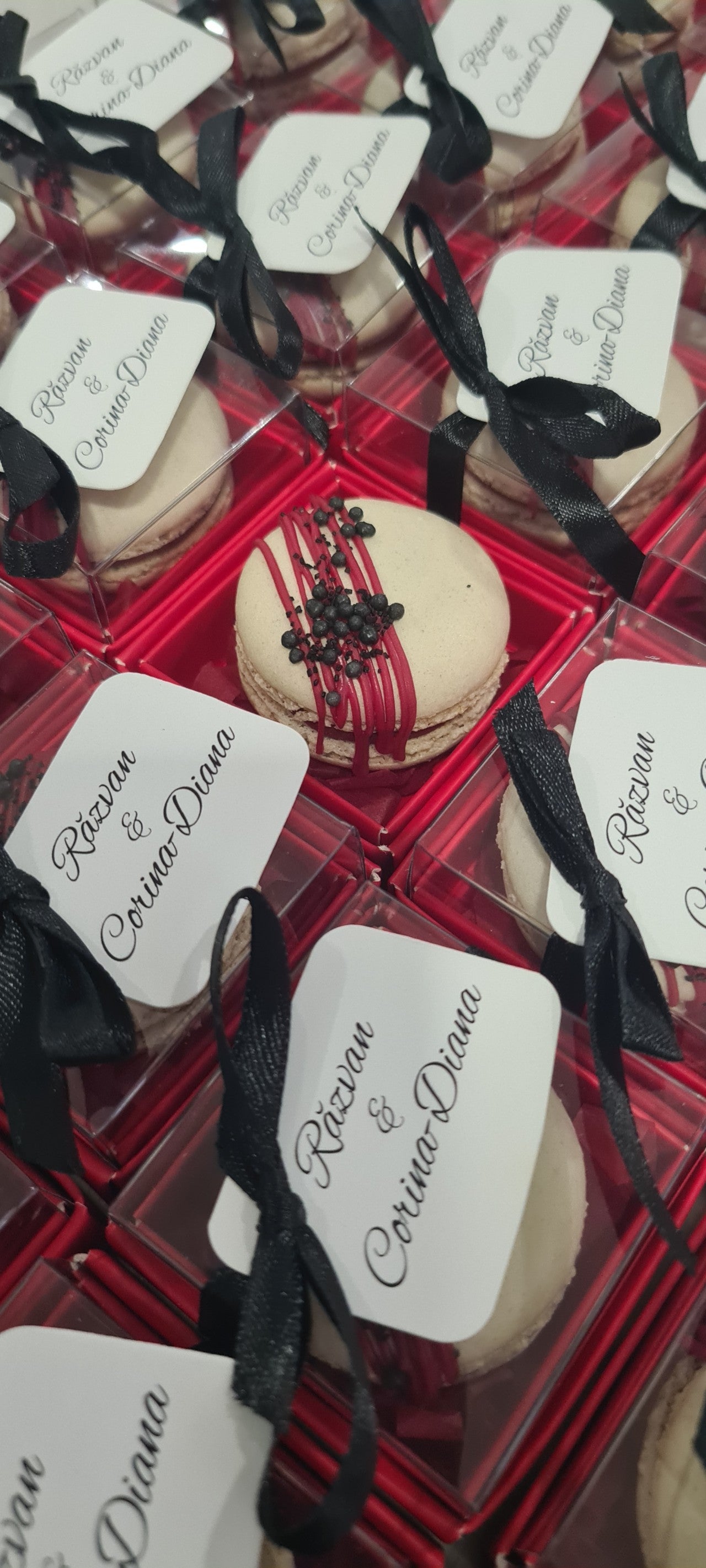 Macarons Mărturii Nuntă/Botez
