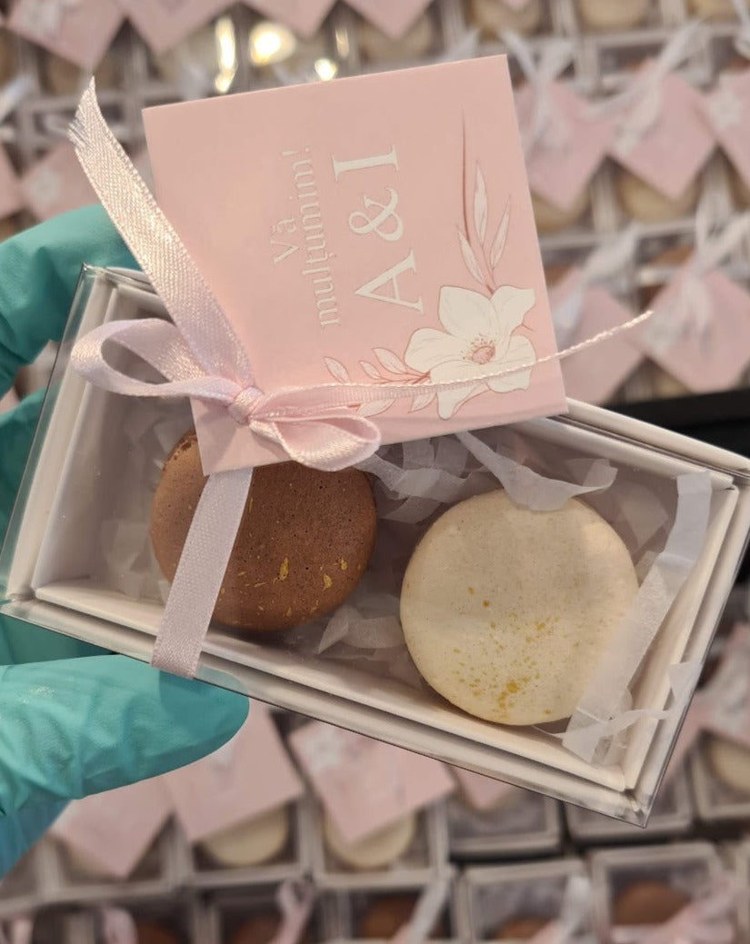 Macarons Mărturii Nuntă/Botez