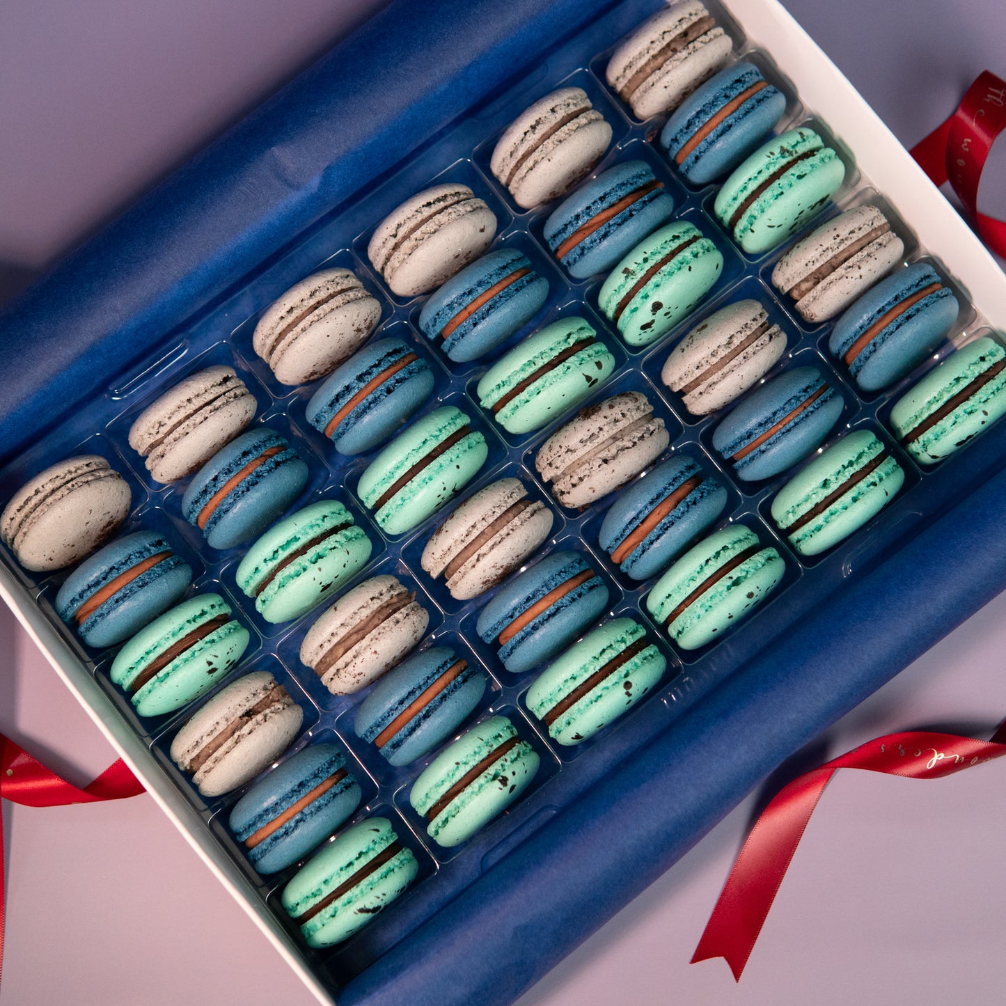 Box Macarons Boys Night