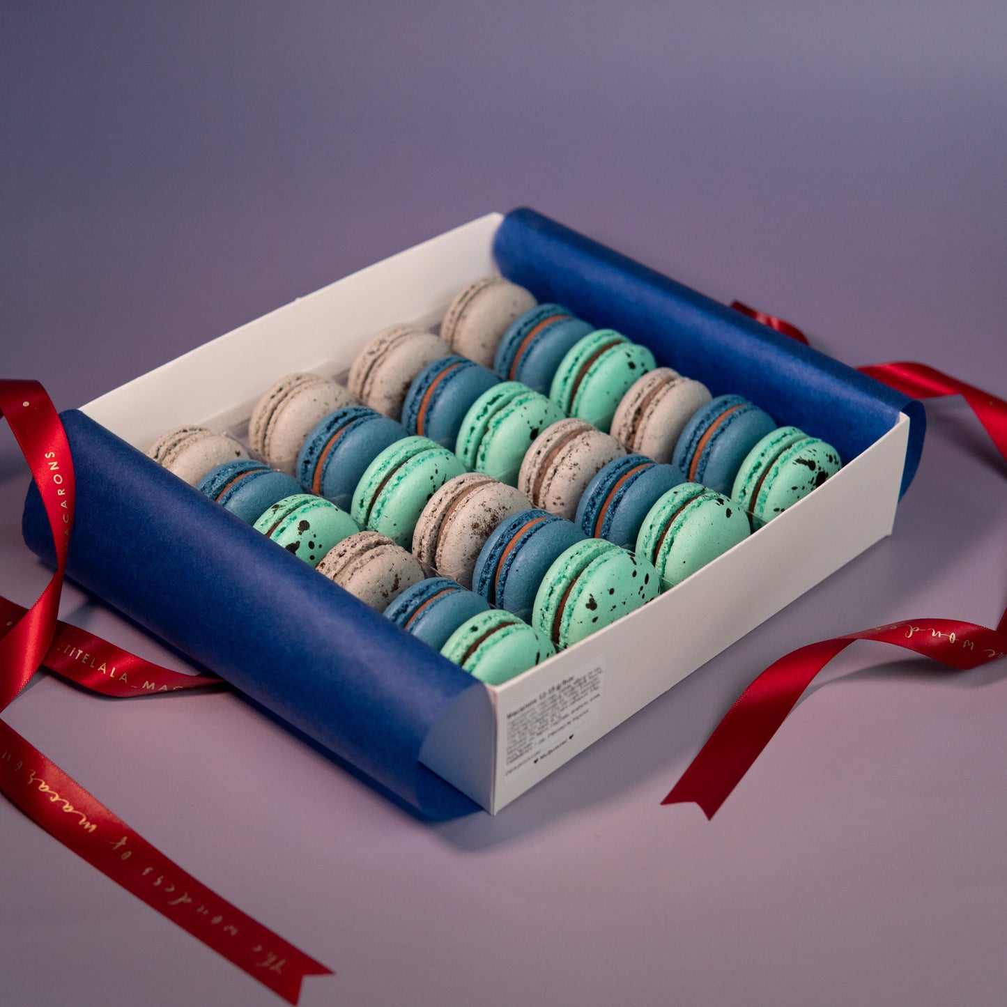 Box Macarons Boys Night