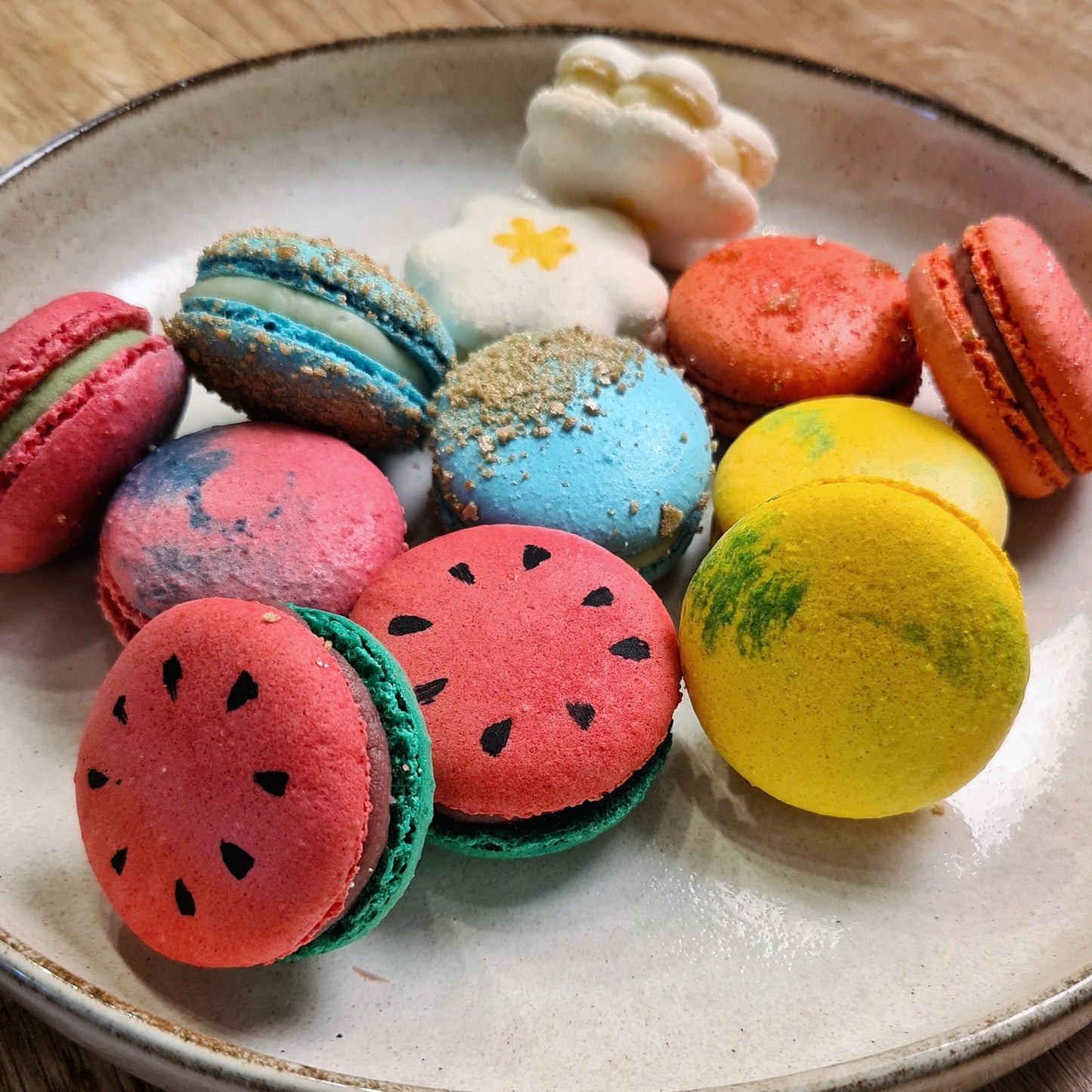 Box Macarons Vară