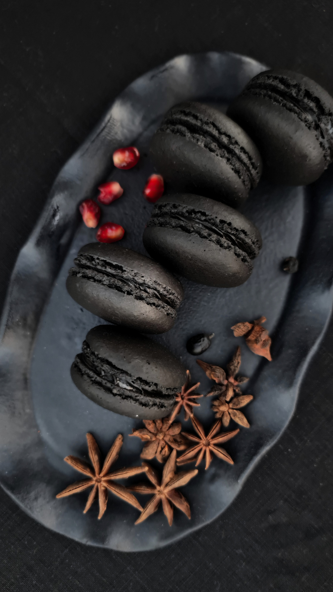 Box Macarons Noir