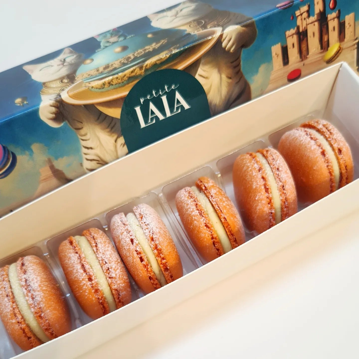 Box Macarons Plăcintă cu Dovleac