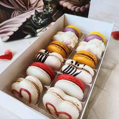 Box Macarons Îndrăgostiți