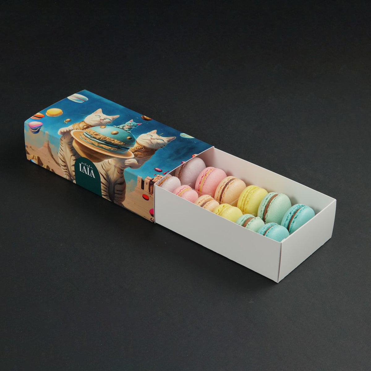 Petite Lala Corporate Macarons Gift Box