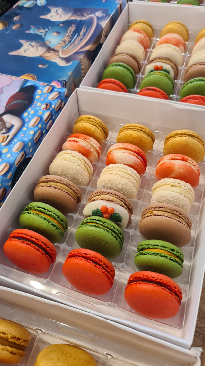 Box Macarons Crăciun